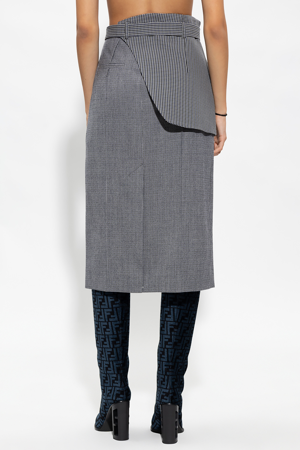 Skirt with waist belt Fendi - SchaferandweinerShops TW